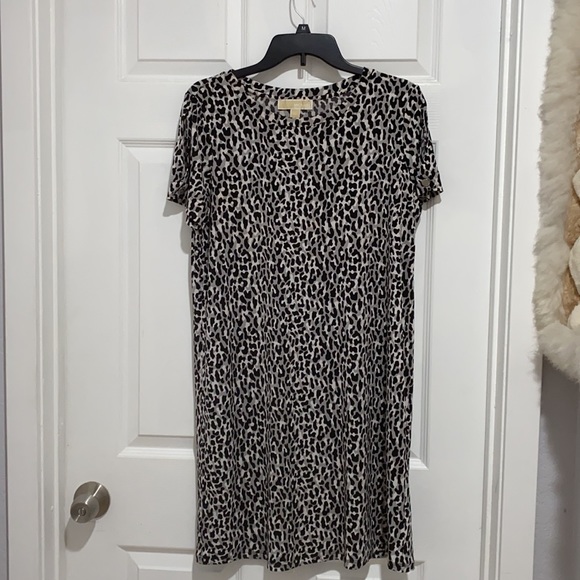 Leopard Michael Kors sun dress. - Picture 1 of 2